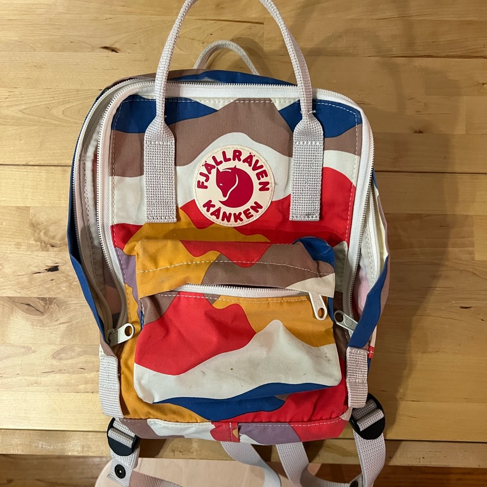 Fjallraven Mini Art Patterned Kanken